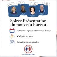 Soirée Présentation du nouveau bureau